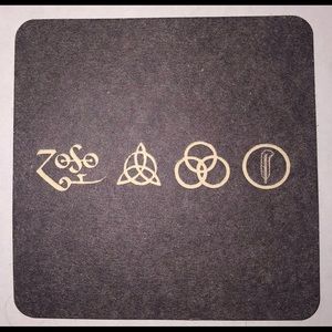 Led Zeppelin Coasters - Pack Of 2!